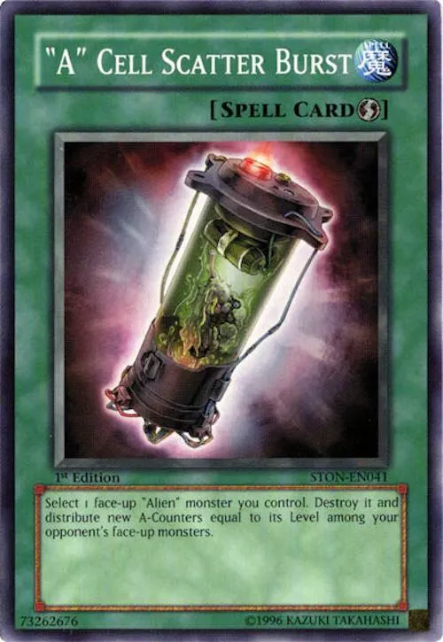 "A" Cell Scatter Burst - Unlimited