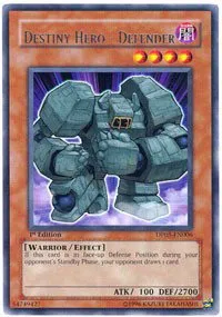 Destiny Hero - Defender - 1st Edition