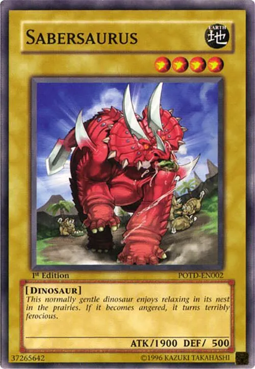 Sabersaurus - 1st Edition