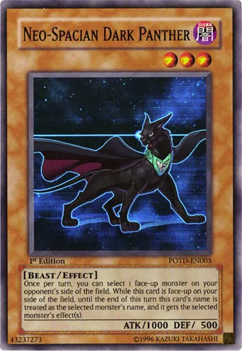 Neo-Spacian Dark Panther - 1st Edition