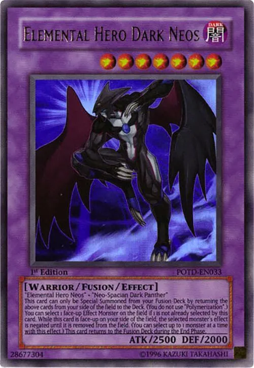 Elemental Hero Dark Neos - 1st Edition