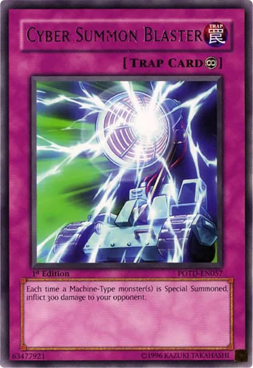 Cyber Summon Blaster - 1st Edition