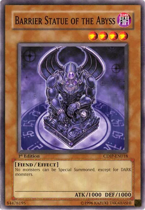 Barrier Statue of the Abyss - Unlimited