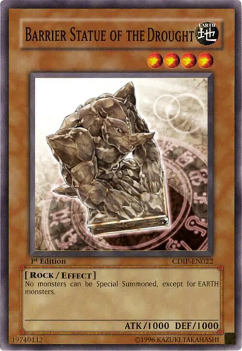 Barrier Statue of the Drought - 1st Edition