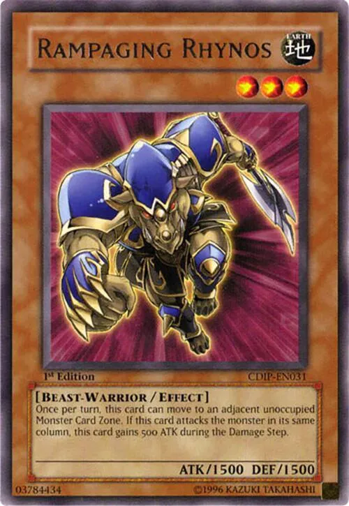 Rampaging Rhynos - 1st Edition