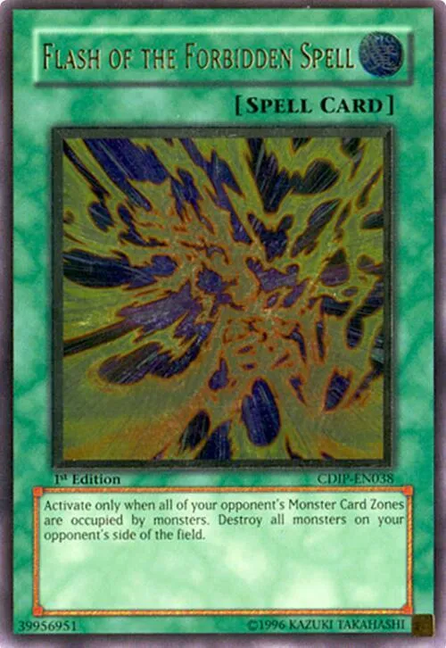 Flash of the Forbidden Spell - Utr First Edition