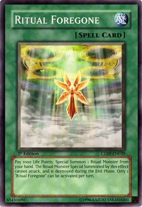 Ritual Foregone - 1st Edition