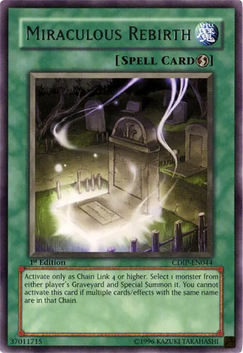 Miraculous Rebirth - 1st Edition