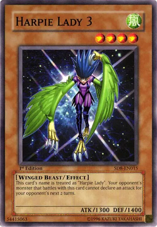 Harpie Lady 3 - 1st Edition