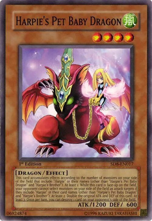 Harpie's Pet Baby Dragon - 1st Edition