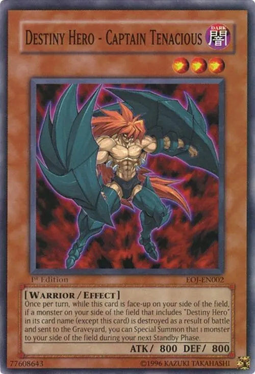 Destiny Hero - Captain Tenacious - Unlimited