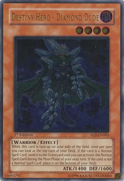 Destiny Hero - Diamond Dude - Utr First Edition