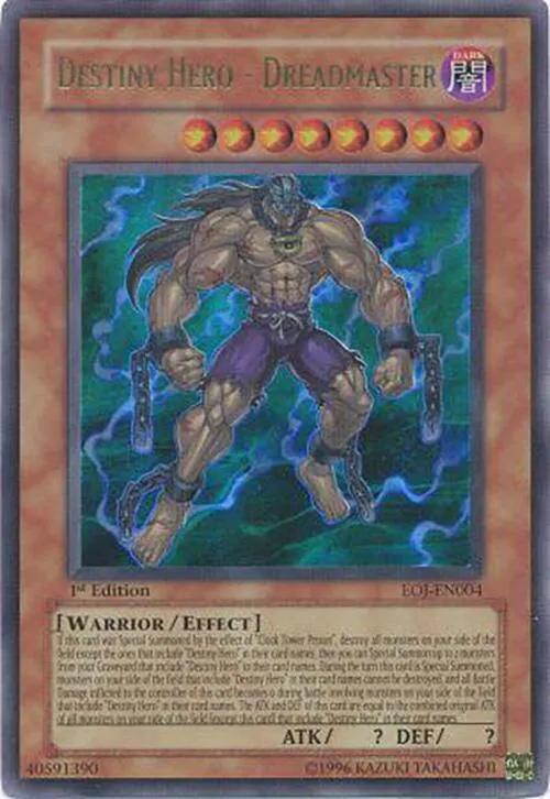 Destiny Hero - Dreadmaster - 1st Edition
