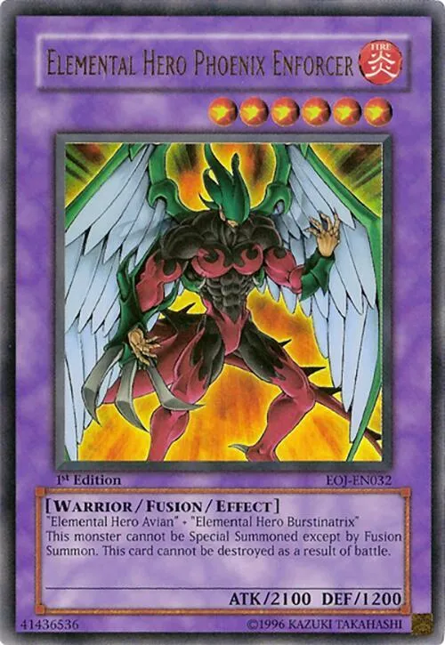 Elemental Hero Phoenix Enforcer - Unlimited