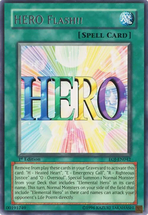 HERO Flash!! - 1st Edition