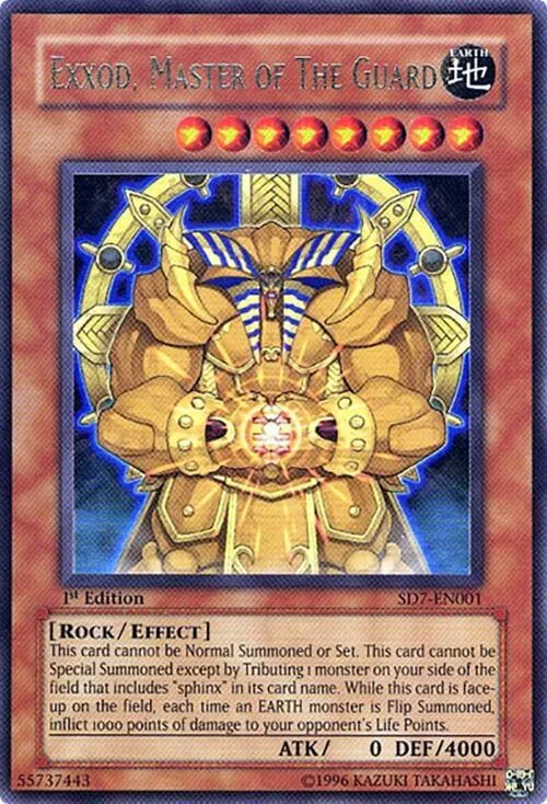 Exxod, Master of the Guard - 1st Edition