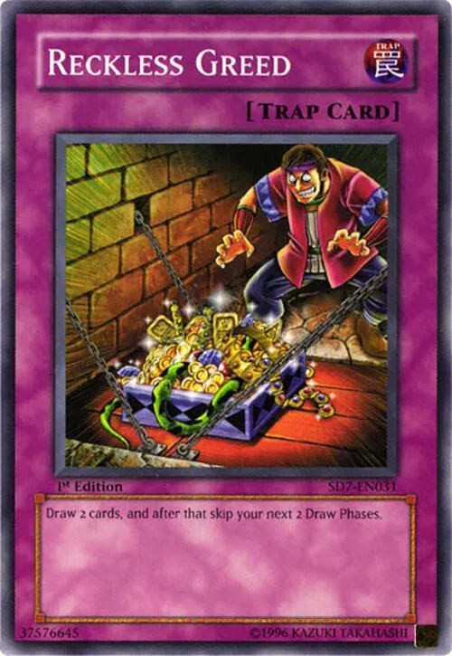 Reckless Greed - 1st Edition