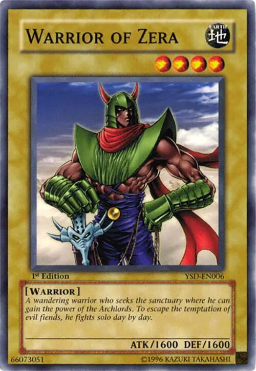 Warrior of Zera - Unlimited