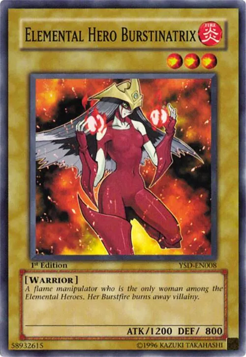 Elemental Hero Burstinatrix - Unlimited