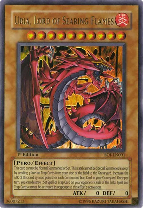 Uria, Lord of Searing Flames - 1st Edition