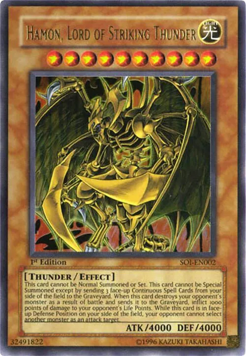 Hamon, Lord of Striking Thunder - Unlimited