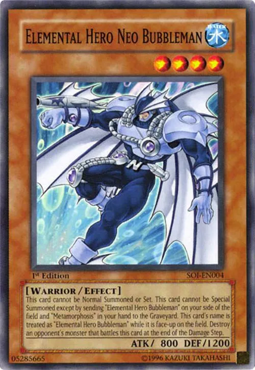 Elemental Hero Neo Bubbleman - Unlimited