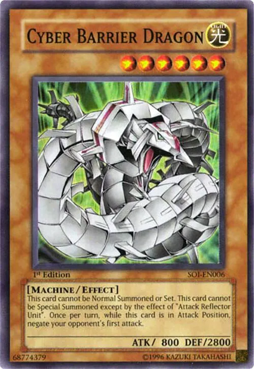 Cyber Barrier Dragon - 1st Edition