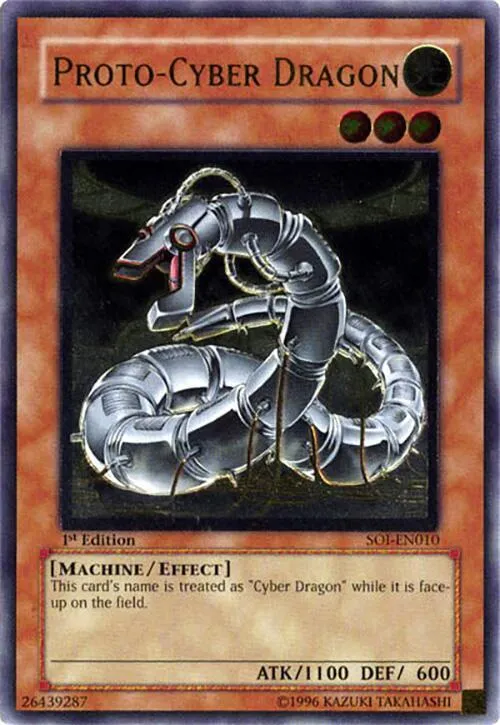 Proto-Cyber Dragon - Utr First Edition