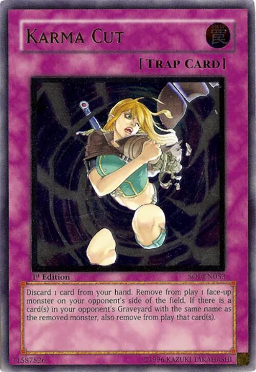 Karma Cut - Utr First Edition