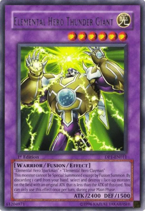 Elemental Hero Thunder Giant - Unlimited