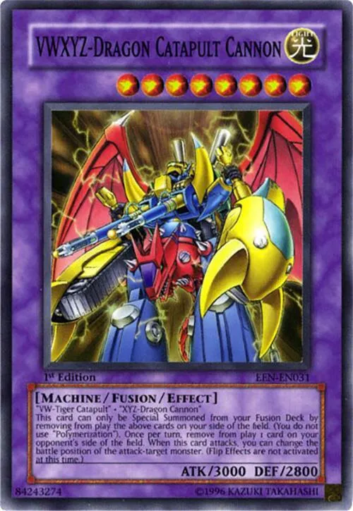 VWXYZ-Dragon Catapult Cannon - 1st Edition