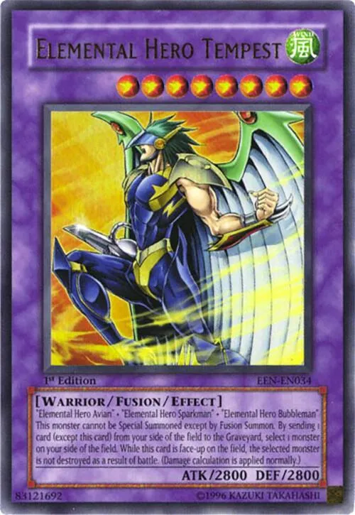 Elemental Hero Tempest - 1st Edition
