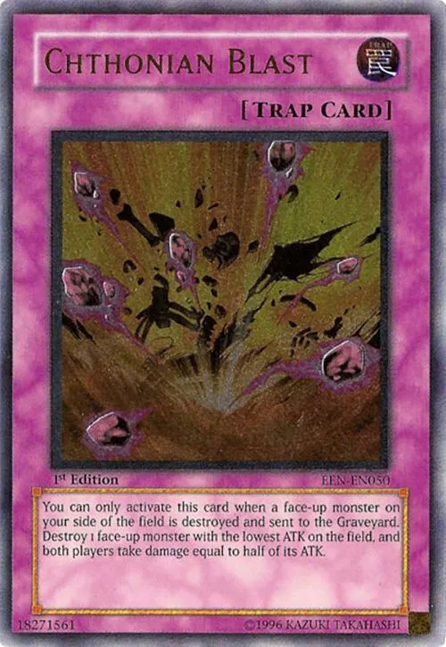 Chthonian Blast - Utr First Edition