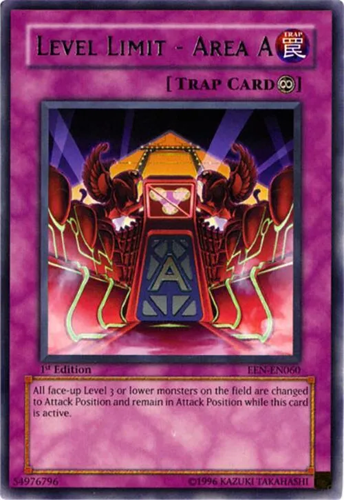 Level Limit - Area A - 1st Edition