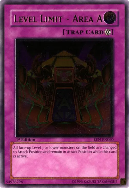 Level Limit - Area A - Utr First Edition