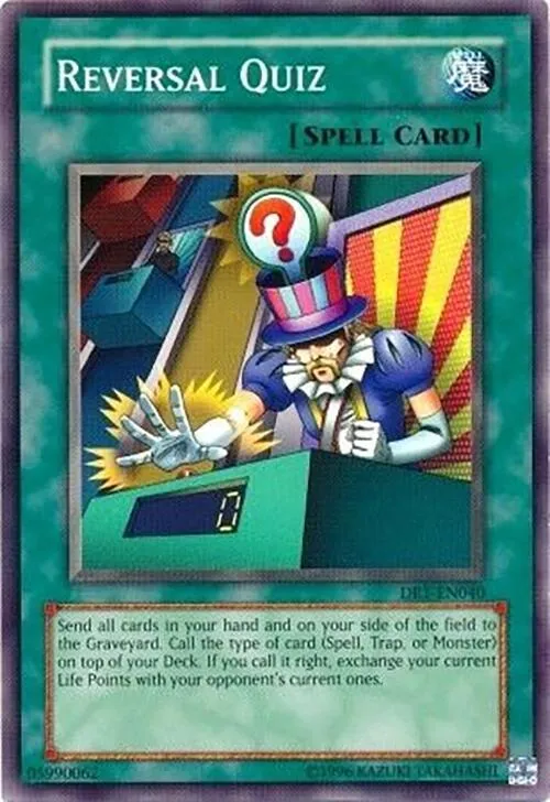 Reversal Quiz