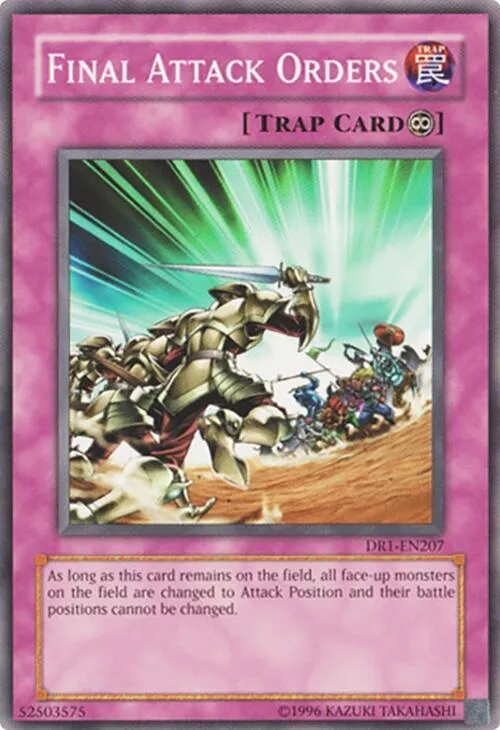 Final Attack Orders