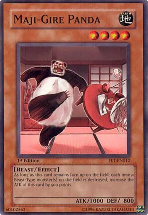 Maji-Gire Panda - 1st Edition