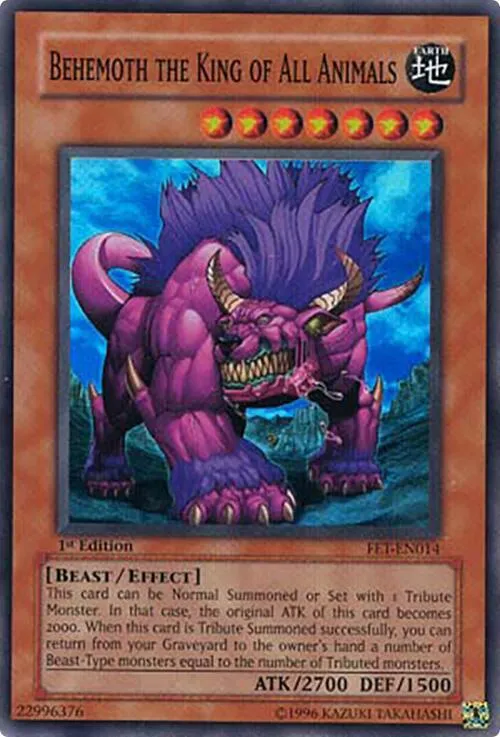 Behemoth the King of All Animals - 1st Edition
