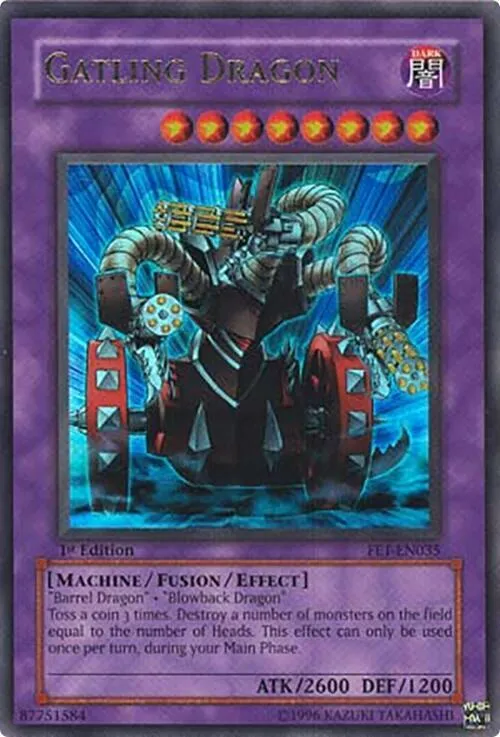 Gatling Dragon - 1st Edition