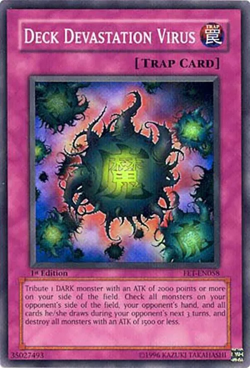 Deck Devastation Virus - 1st Edition