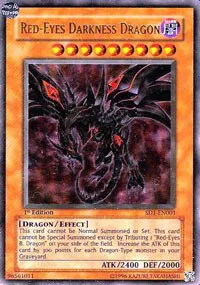 Red-Eyes Darkness Dragon - 1st Edition