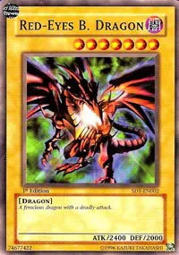 Red-Eyes B. Dragon - 1st Edition
