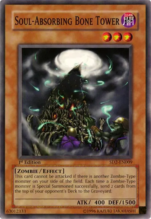 Soul-Absorbing Bone Tower - 1st Edition