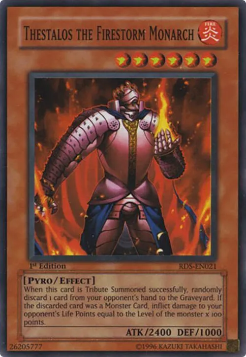 Thestalos the Firestorm Monarch - Unlimited