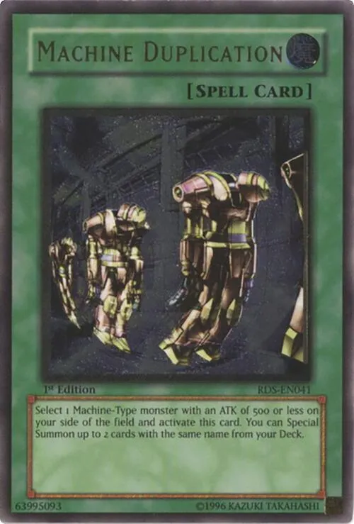 Machine Duplication - Utr First Edition