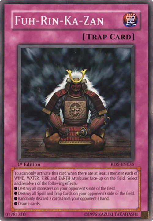 Fuh-Rin-Ka-Zan - 1st Edition