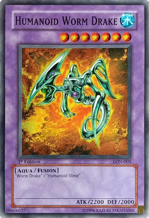 Humanoid Worm Drake - 1st Edition