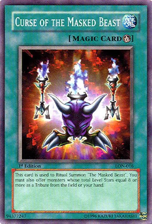Curse of the Masked Beast - 1st Edition