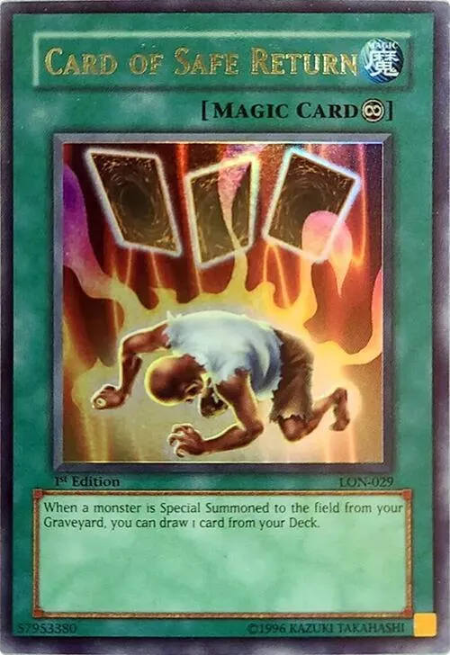 Card of Safe Return - 1st Edition